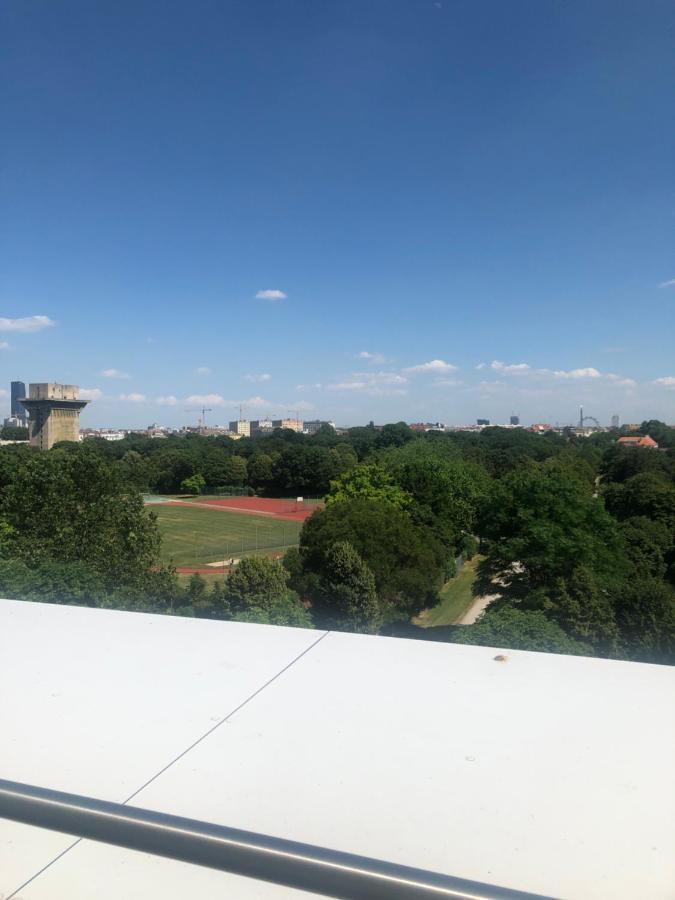 Ferienwohnung Augartenblick Penthauscombo 15/16 - Blick zum Riesenrad Wien Exterior foto